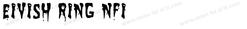 Eivish Ring NFI字体转换
